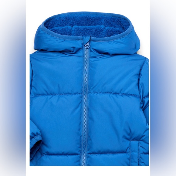 Blue Puffer Jacket - Picture 3 of 4